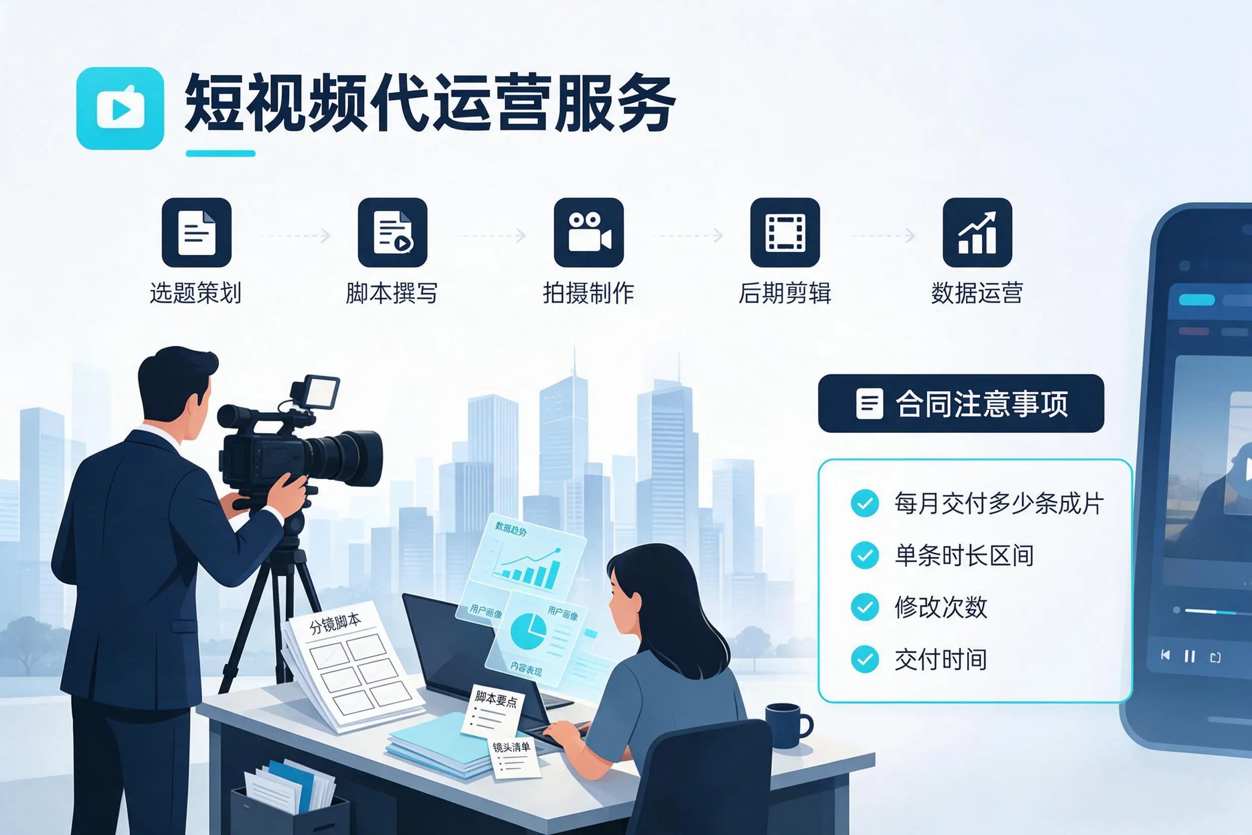 短视频代运营包含哪些服务？宁波企业常见问题科普
